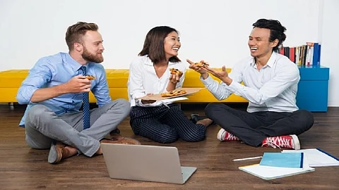 Benefits of siting at the floor read full story