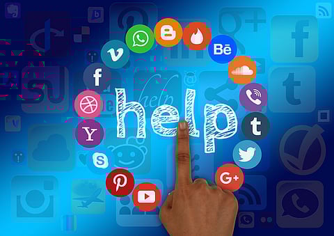 help social media