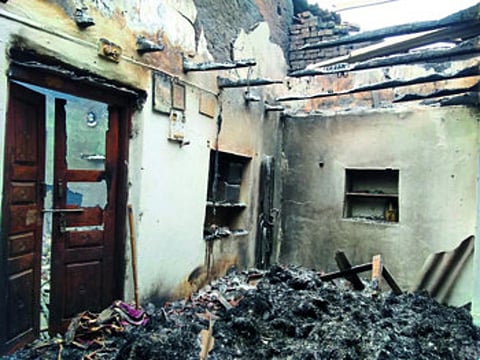 house burnt