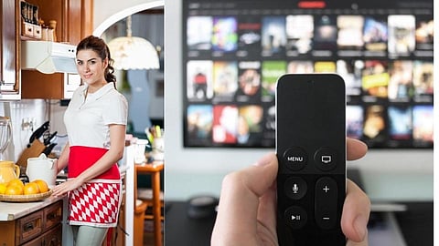 housewives prepared weekend special feast youth spent time on OTT On first day of week lockdown