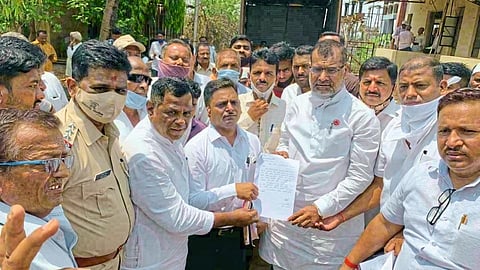 BJP's March On MSEDCL In Hupari Kolhapur Marathi News