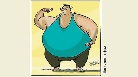 ढिंग टांग: हुय्या हुप्पा! (एका व्यायामेच्छूची कैफियत!)