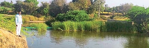 fishing is going on now In drought pron village