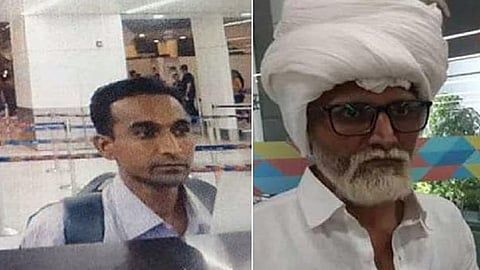 अमेरिकेत जाण्यासाठी चक्क तो झाला म्हातारा