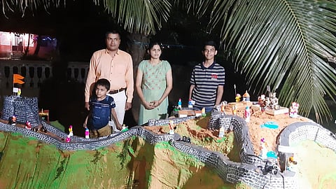 Replica of Pratapgad at Banda