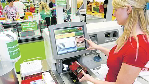 Self service kiosk in billing!