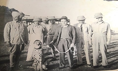 Foreign jockey in Kolhapur racecourse