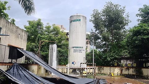 पिंपरीतील वायसीएम रुग्णालयासाठी उभारली ऑक्सिजन टँक