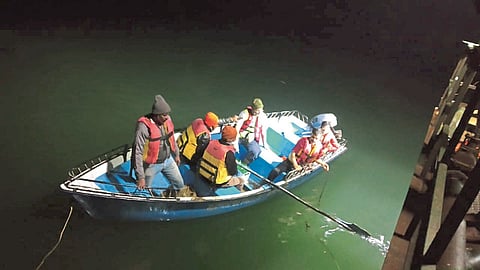 महाबळेश्वर : हॉटेल व्यावसायिकाच्या शाेधार्थ एनडीआरएफ दाखल