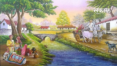 Akola Marathi News Prosperous Village Competition District Collector Jitendra Papalkars appeal for villagers to come together