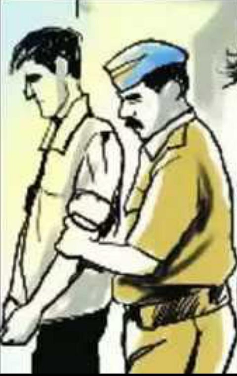 Two policemen beaten in Kukane in Nevasa taluka
