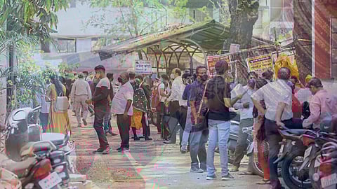 couple like court marriage due to corona in nagpur