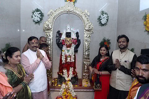 माता वासवी कन्यका परमेश्वरी मंदिराचे भूमीपूजन