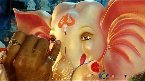 Corona crisis on Ganesh sculptors