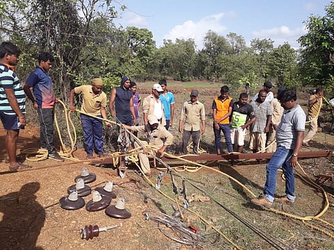 mseb good work in kokan