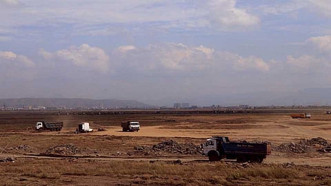 नवी मुंबई आंतरराष्ट्रीय विमानतळाच्या कामाला सुरुवात