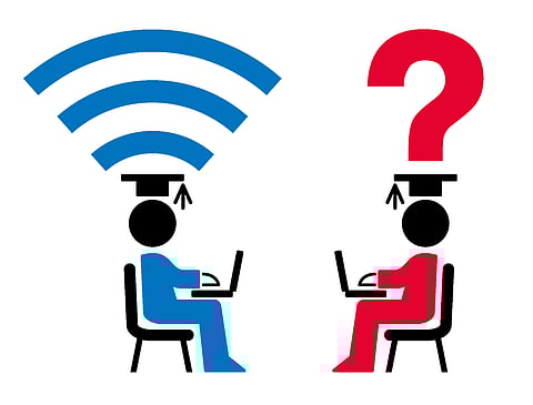 Why there is a problem for online education