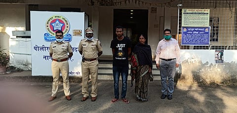 son and mother visit came four years later