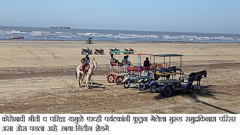 सुंदर समुद्रकिनारे, गड सुनेसुने