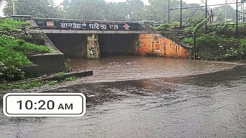 It rained, the test pool filled up again ...