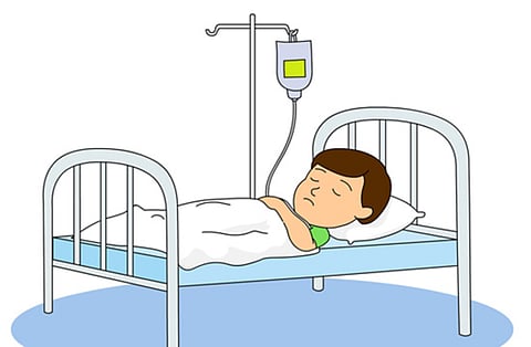 Disaster escapes by throwing sick old man on the road amravati news