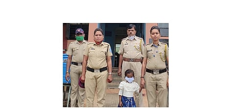 With the permission of the court, the mother and daughter also stay police station