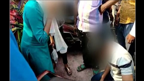 ssb constable was trying to touch girl inappropriately she beat him with shoes at odisha