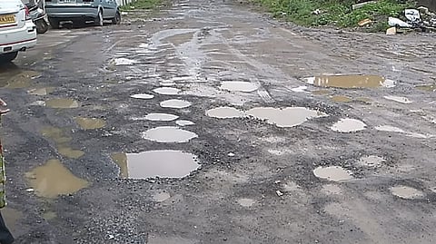 potholes