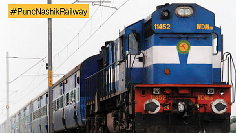 #PuneNashikRailway पुणे-नाशिक रेल्वे अवघ्या दोन तासांत !
