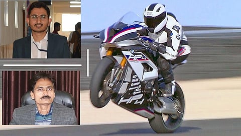 Akola News: Success Story: A solution to the problem of racing bikes; Government grants patents to two Amravati scientists