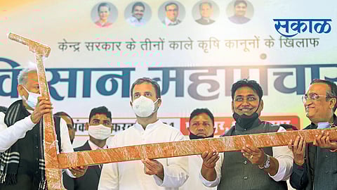कृषी कायद्यांमुळे ४० टक्के बेरोजगार होतील;काँग्रेसचे नेते राहुल गांधींचा पंतप्रधानांवर पुन्हा घणाघात