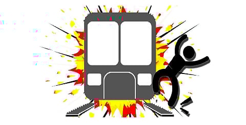 Three workers were crushed by a train in Nagpur