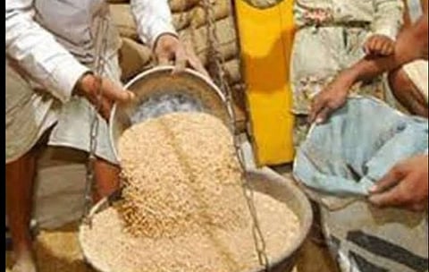 Black market of ration grains in nipani