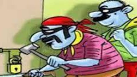 शहरातील सोसायट्यांत घरफोड्यांचे सत्र