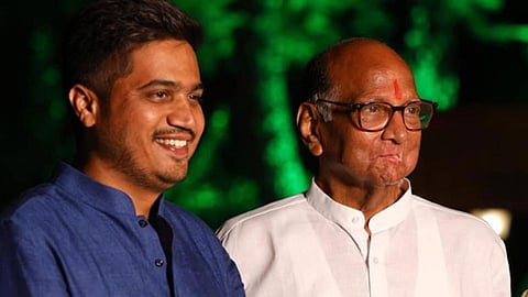 Rohit Pawar, Sharad Pawar