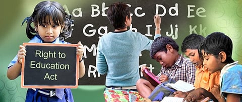 Will RTE students go to school on the first day?