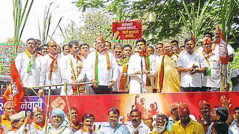 samarjeet ghatge criticism on maharashtra government