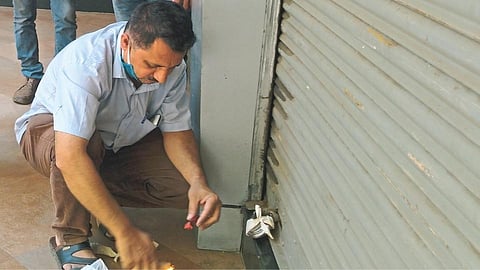 थकबाकीदारांनाे! दुकानगाळे सील करण्याची माेहीम सुरुच राहणार; सातारा पालिकेचा इशारा