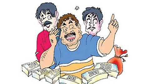 An empire of terror in villages on the strength of private lending