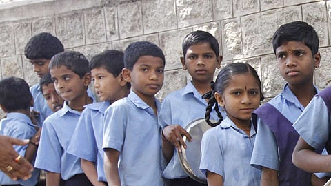 Students do not have uniforms due to non-receipt of funds for Samagra Shiksha Abhiyan