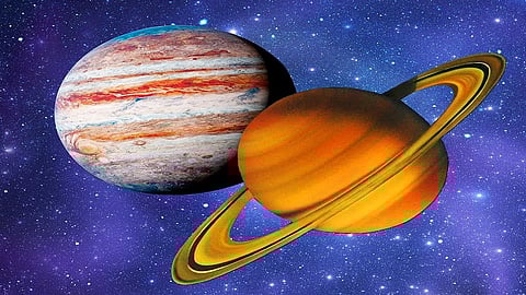 jova and saturn planet both are together after 800 year 21 december in kolhapur