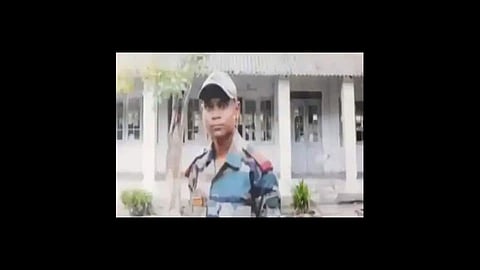 mother preparing for the wedding to begin before that while fighting against china the soldier died a heroic death