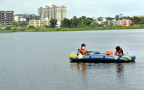 धर्मवीर संभाजीराजे तलावातील पाणी तपासणी ! गुजरातच्या कंपनीसाठी मोजले 16 लाख
