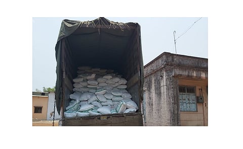 21 Tonnes Of Illegal Rice Caught In Kolhapur Kolhapur Marathi News