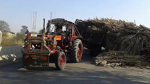 tractor accident