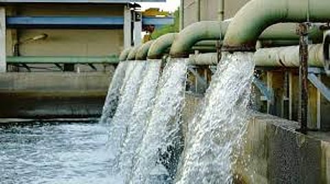 in Locked down water supply are from chiplun MIDC