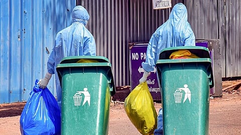 141 metric ton biomedical waste produced in nashik marathi news