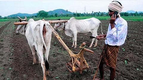 मोबाईलमुळे शेतीची कामे झाली सोपी
