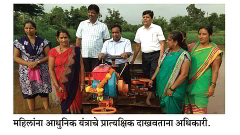 औजारे बॅंकेचा महिलांना मदतीचा हात