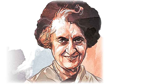 शालीन कणखर इंदिराजी...